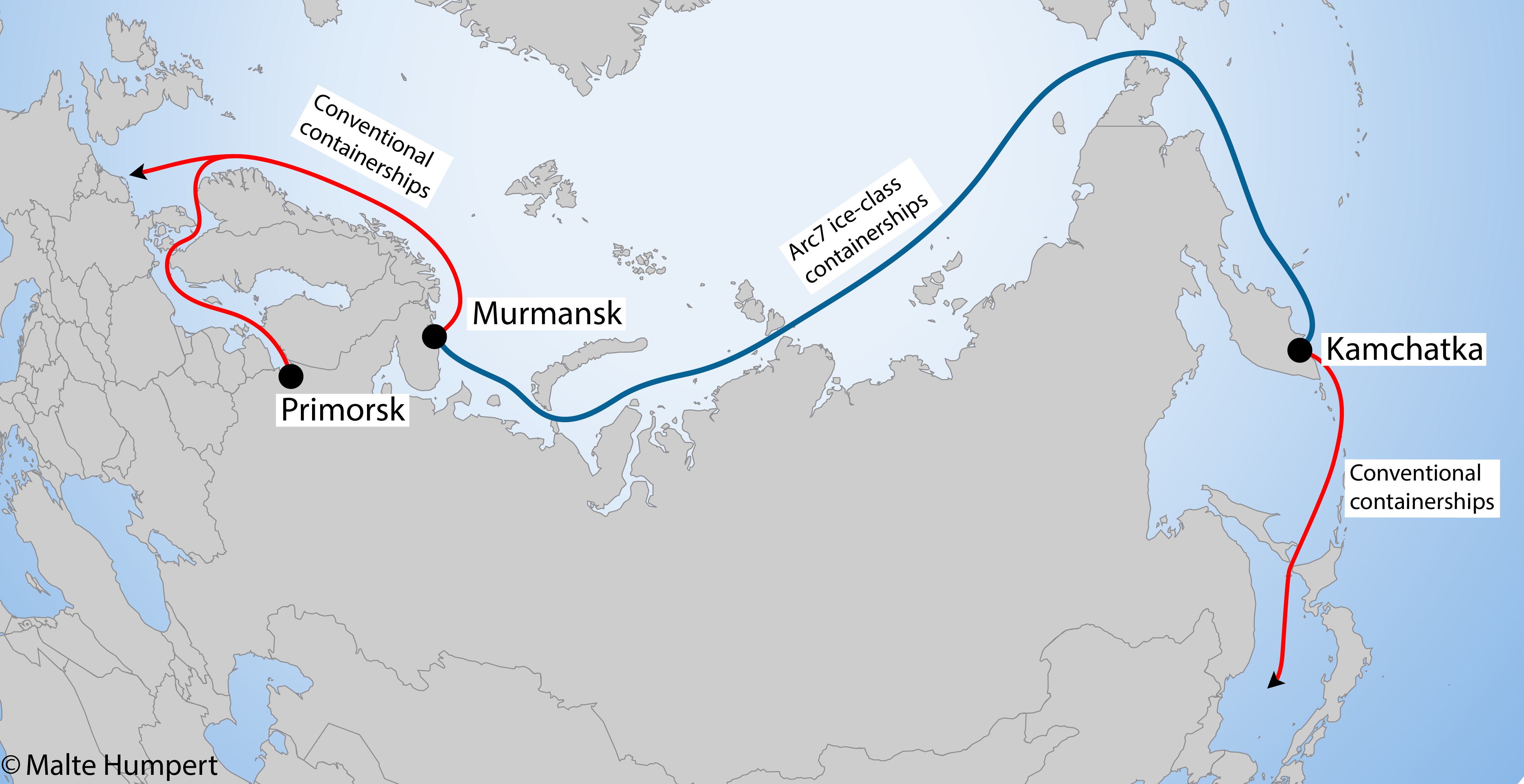Container Shipping Is Coming to the Arctic along Russia’s Northern Sea
