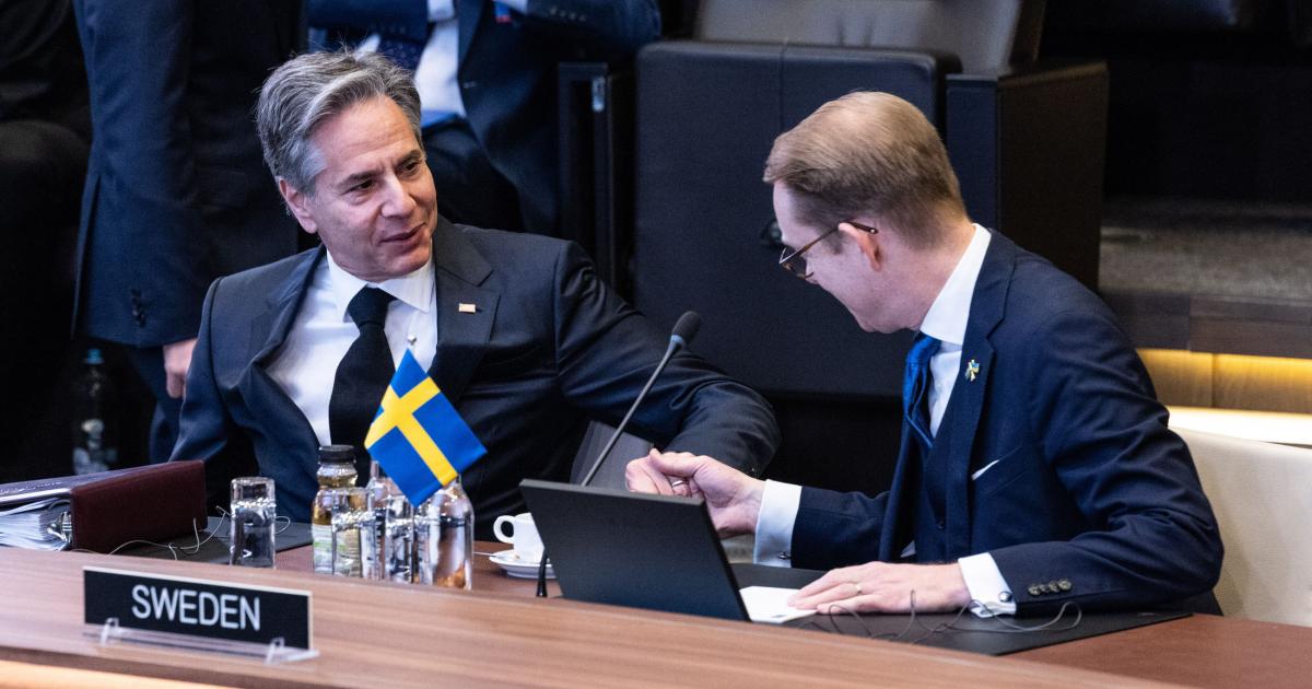 US Secretary Of State Blinken To Northern Sweden For EU Meeting