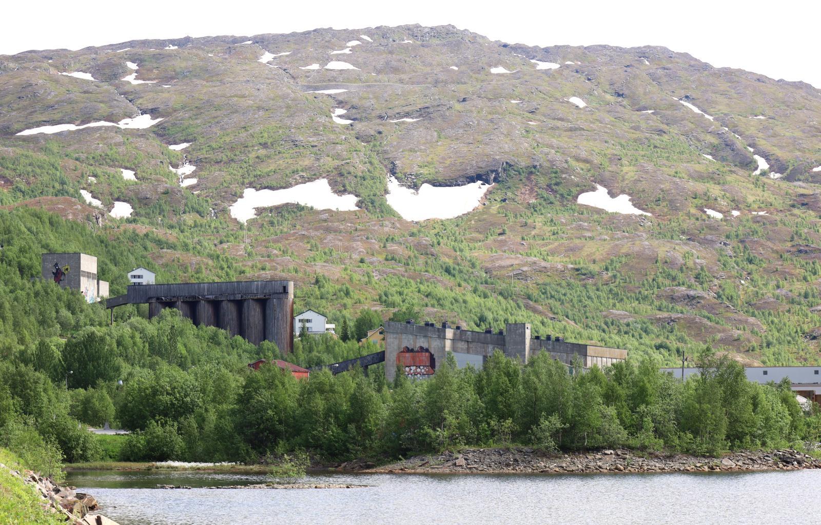 The village of Sulitjelma in Nordland, Northern Norway