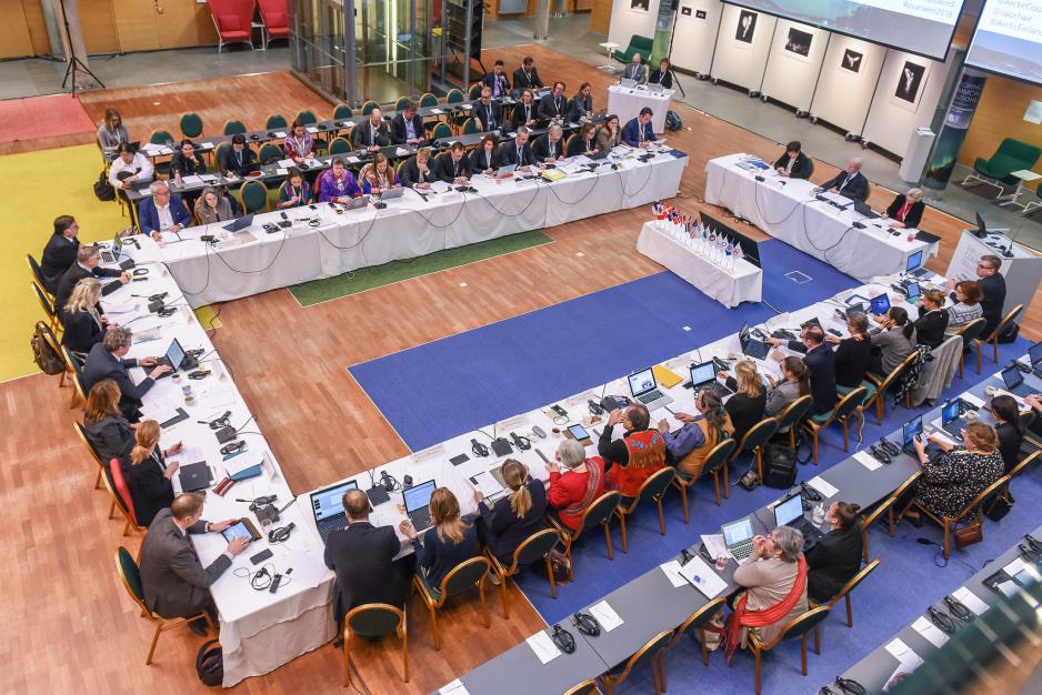 The Senior Arctic Officials of the Arctic Council met from November 1-2, 2018 in Rovaniemi, Finland. (Photo: Arctic Council Secretariat/ Linnea Nordström)