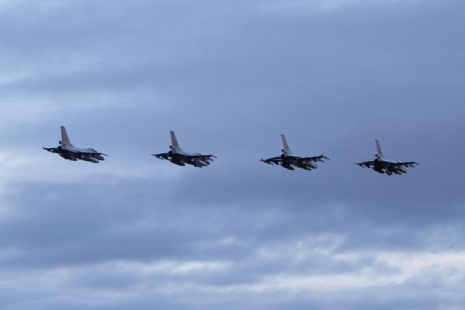 Jamming av radiosignaler påvirket både norsk og alliert luftfart under øvelsen "Trident Juncture" i 2018. Det er også en trussel mot sivil luftfart, skriver e-tjenesten. (Foto: Hanne Hernes/Forsvaret).