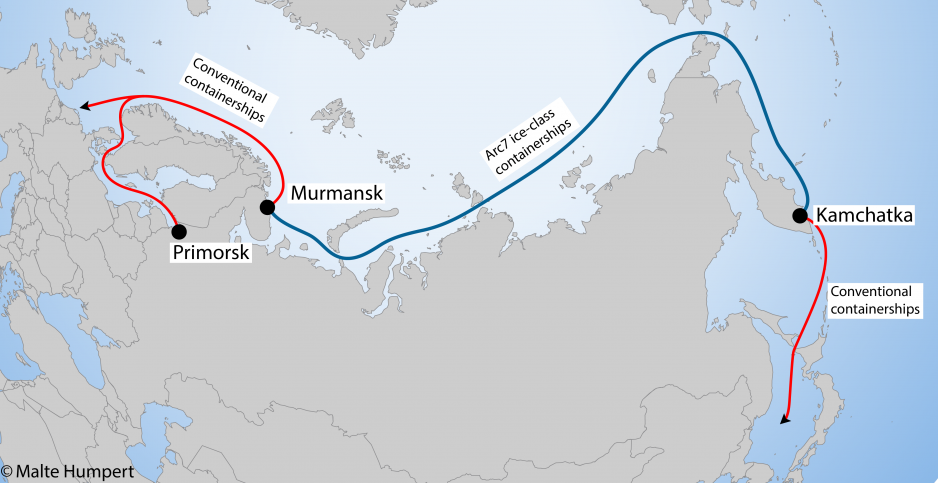 Container Shipping Is Coming to the Arctic along Russia's Northern Sea Route