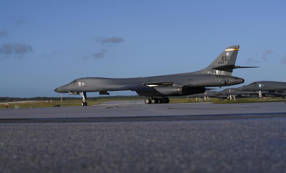 US B-1s Conducted First Mission From Norway