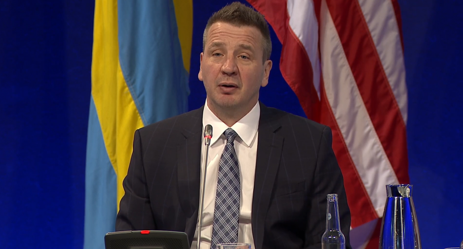 Iceland’s Foreign Minister Gudlaugur Thor Thordarson