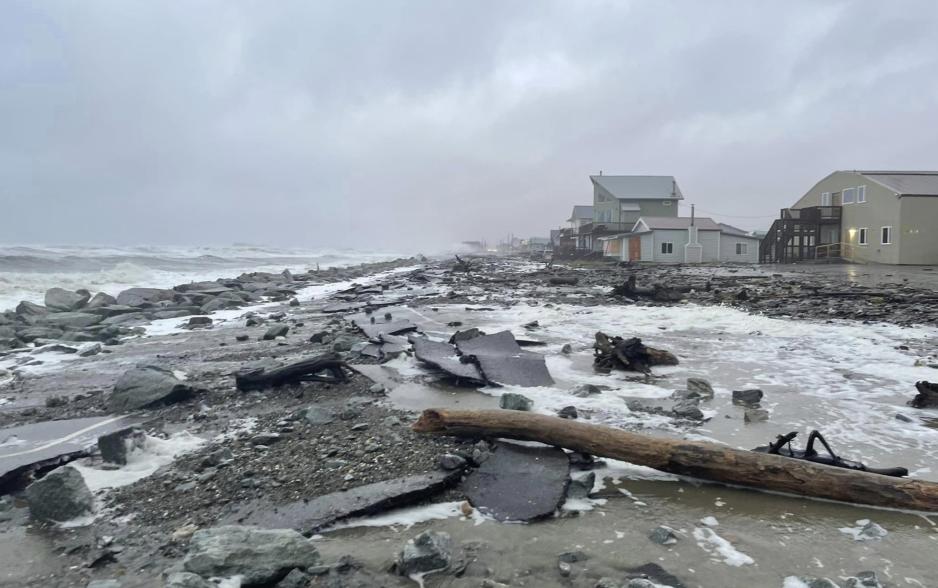 Historic Storm Causes Widespread Flooding and Damage Along West Alaska  Coastline