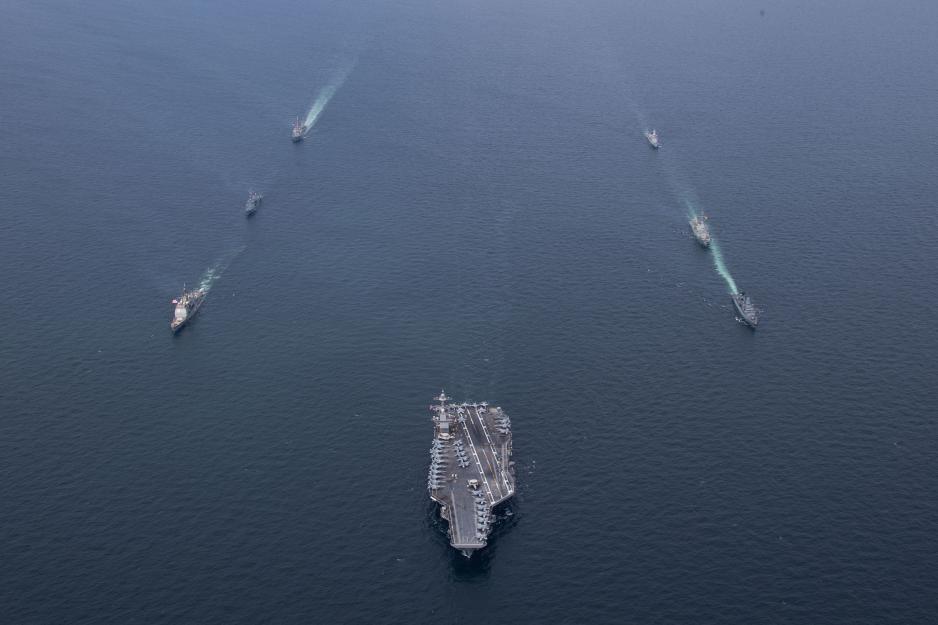 US Gerald R. Ford Carrier Strike Group to Operate in the High North