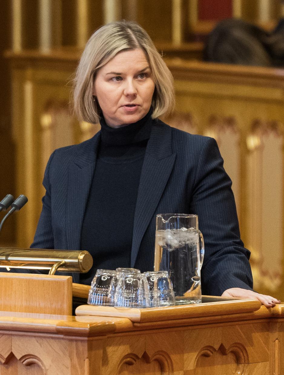 Guri Melby (V). (Foto: Peter Mydske/Stortinget)