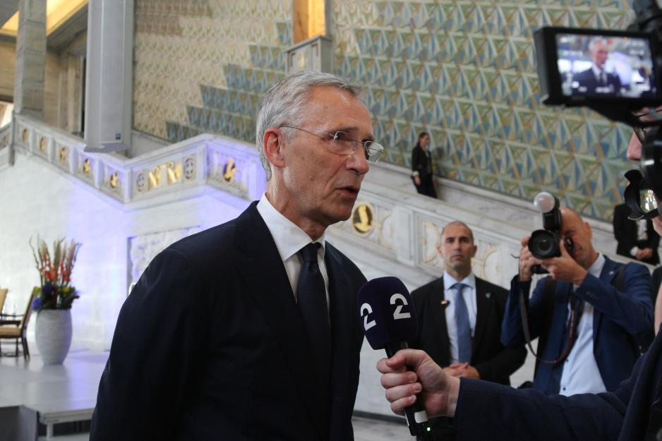 Jens Stoltenberg, Oslo rådhus Jens Stoltenberg, Oslo rådhus