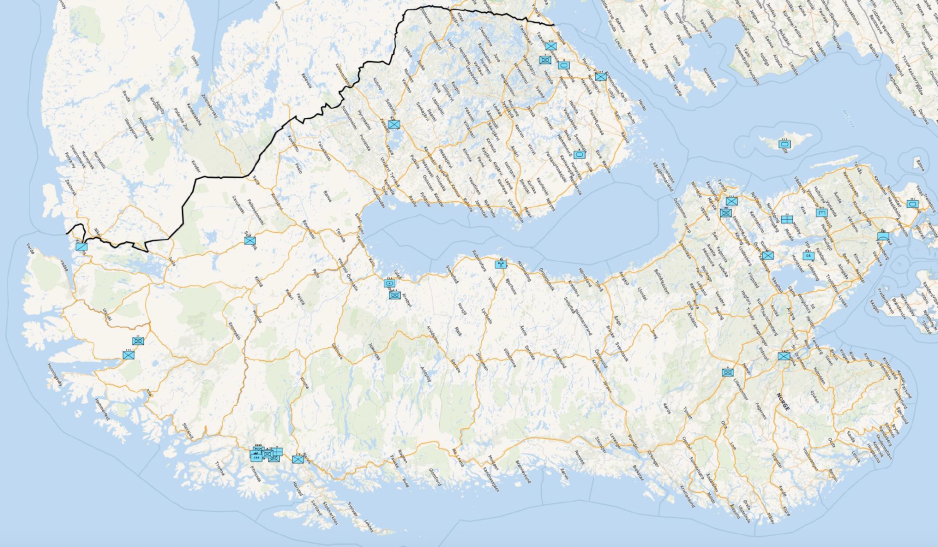 Hele Norden, fra nordområdene via Finlands grense mot Russland og til Østersjøen, betraktes nå som ett felles operasjonsområde. Dette kartet viser Norge, Sverige og Finland som et grensefritt landskap med viktige veiforbindelser og landsstyrker. De finske og svenske hæravdelingene er primært konsentrerte i sør, mens Norge har storparten av sine landstyrker i nord. (Kart: Den norske hæren) Hele Norden, fra nordområdene via Finlands grense mot Russland og til Østersjøen, betraktes nå som ett felles operasjonsområde. Dette kartet viser Norge, Sverige og Finland som et grensefritt landskap med viktige veiforbindelser og landsstyrker. De finske og svenske hæravdelingene er primært konsentrerte i sør, mens Norge har storparten av sine landstyrker i nord. (Kart: Den norske hæren)