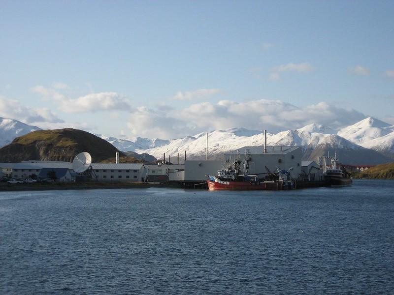 Fishing boats, processing plants, Dutch Harbor, Alaska Fishing boats, processing plants, Dutch Harbor, Alaska