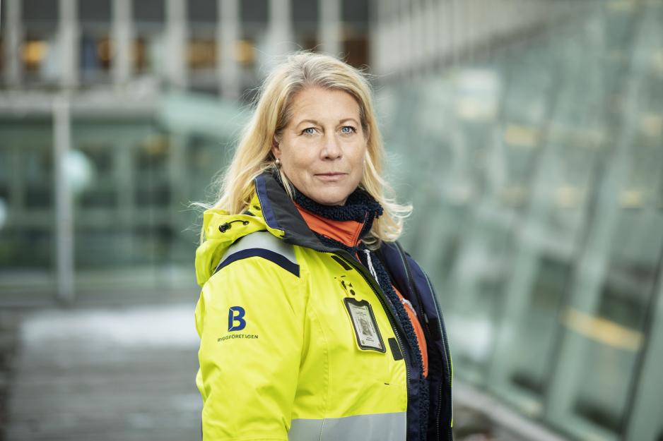 Catharina Elmsäter-Svärd, administrerende direktør i Byggföretagen og tidligere infrastrukturminister Catharina Elmsäter-Svärd, administrerende direktør i Byggföretagen og tidligere infrastrukturminister