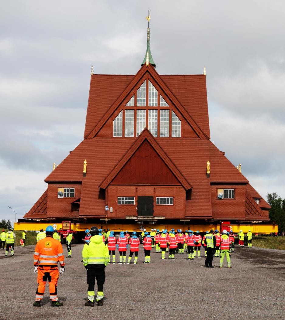 Kiruna kirke flyttes Kiruna kirke flyttes