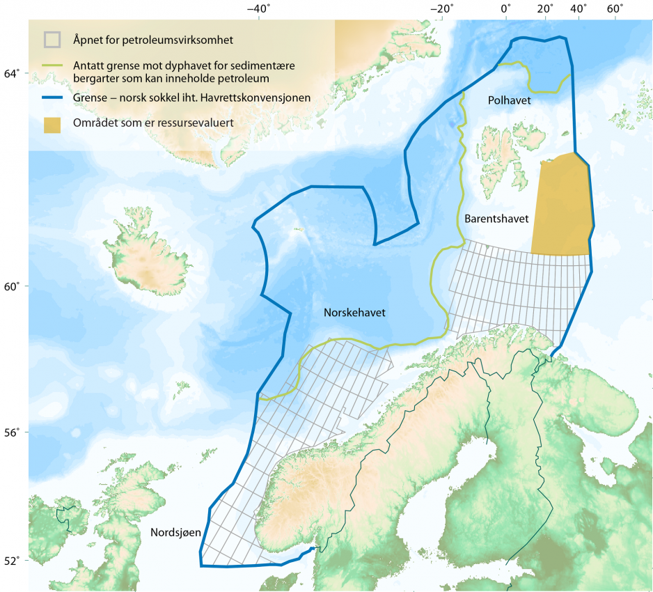 barents sea map