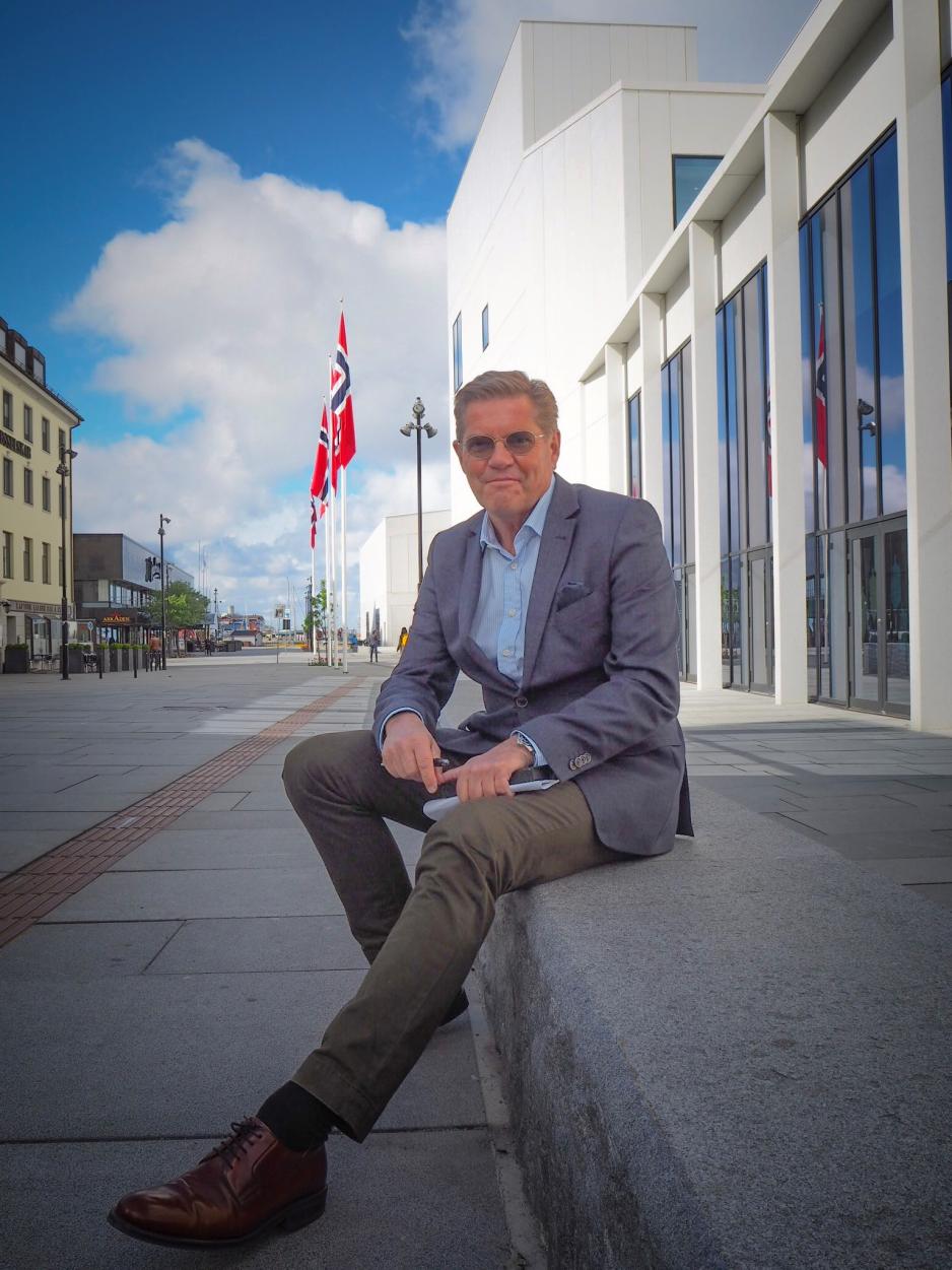 - At the end of the day, it is all about values, says Director Tor Lægreid of NOSO. (Photo: Christine Karijord)