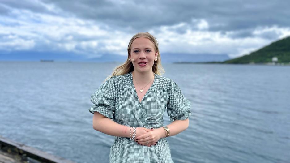 BILDEGALLERI: Luna Drecker, leder i Tromsø ungdomsråd. (Alle foto: Astri Edvardsen) >