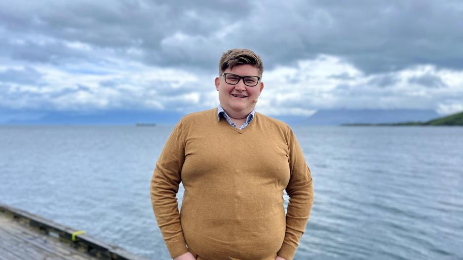 Martin Gamst Johnsen, the previous leader of the Barents Regional Youth Council. >