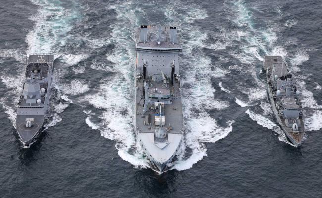 Britiske og norske marinestyrker i Barentshavet Britiske og norske marinestyrker i Barentshavet