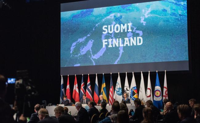 The 11th Arctic Council Ministerial Meeting on 7 May 2019 hosted by Finland in Rovaniemi. (Source: Jouni Porsanger / Ministry for Foreign Affairs of Finland) Arctic Council Ministerial Meeting