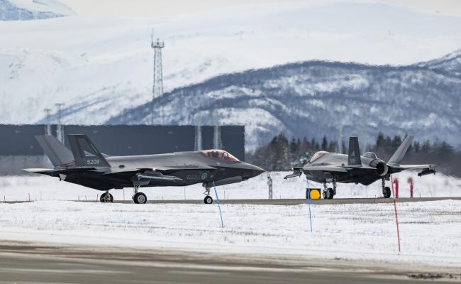 F-35 på Evenes F-35 på Evenes