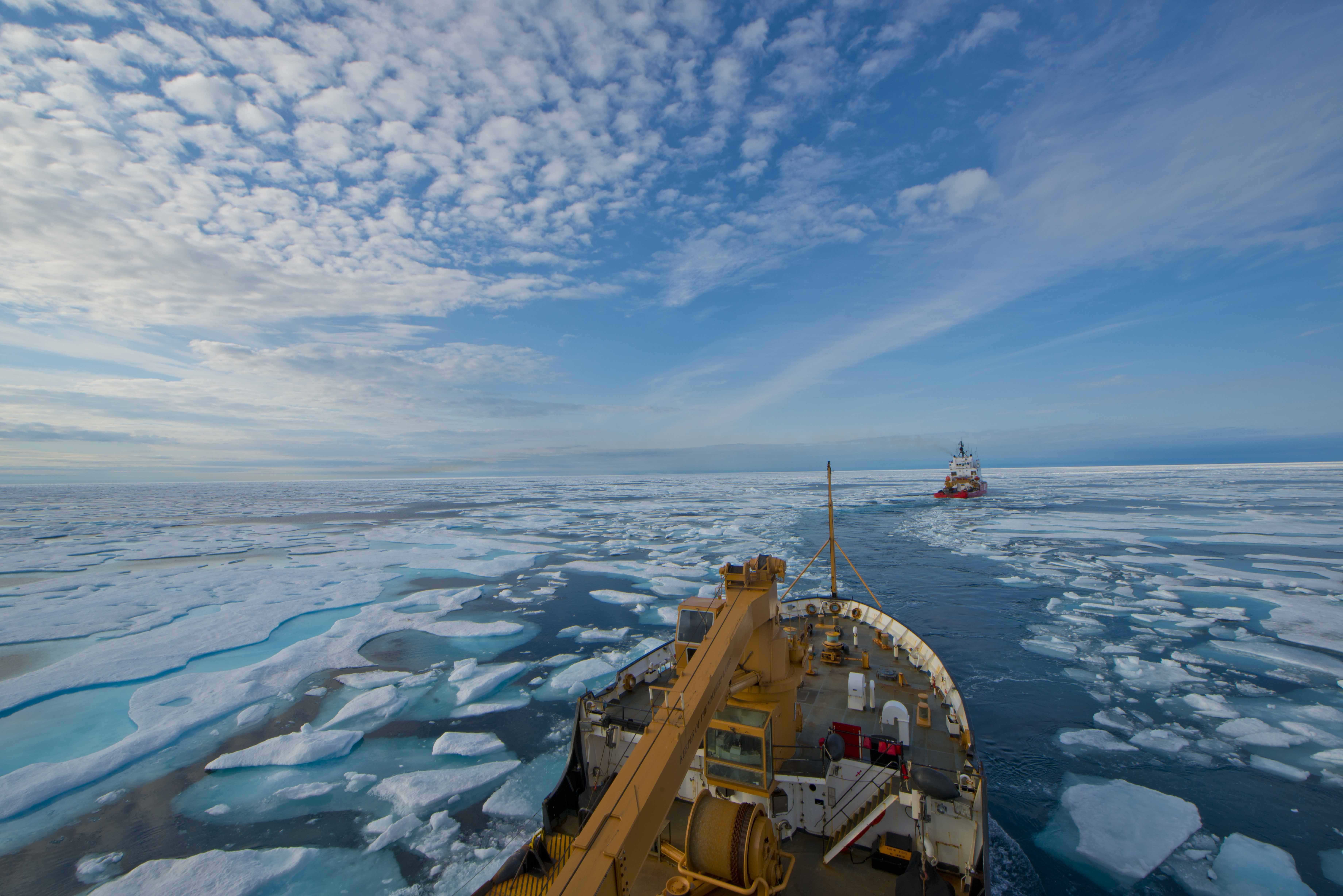 Shipping Traffic in Canadian Arctic Nearly Triples